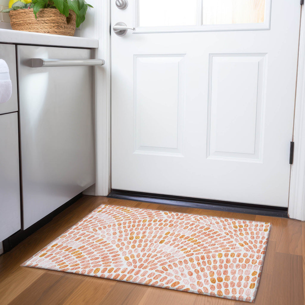 addison mayfield amf186 peach rug
