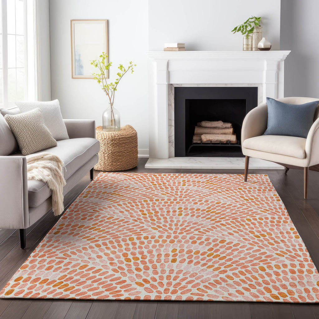 addison mayfield amf186 peach rug