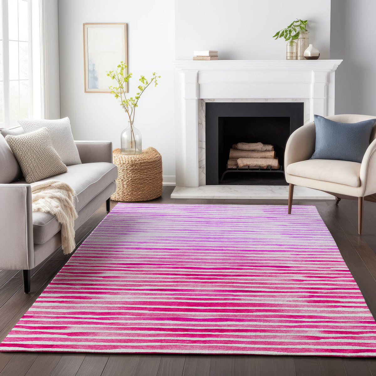 addison mayfield amf187 pink rug