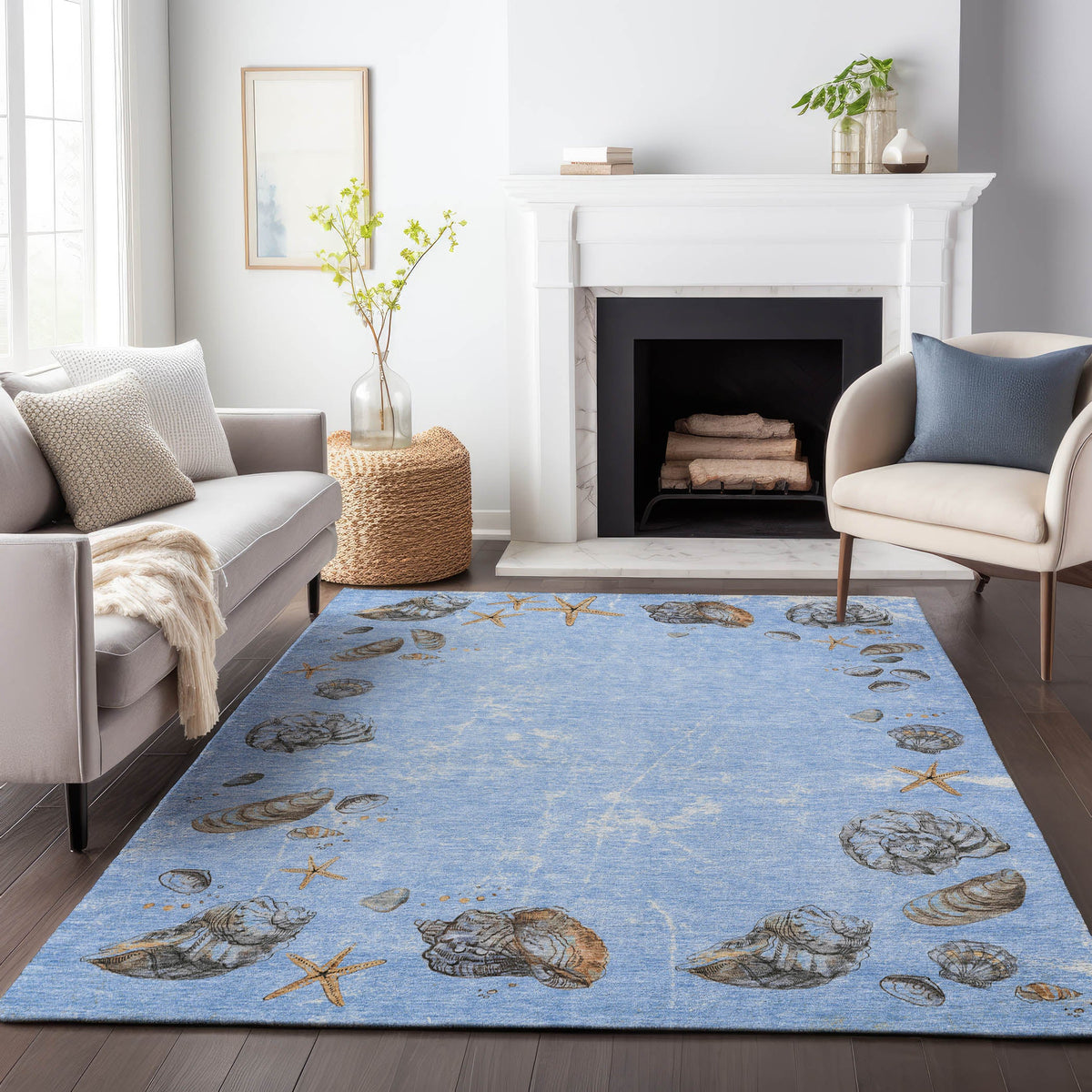 addison mayfield amf188 blue rug