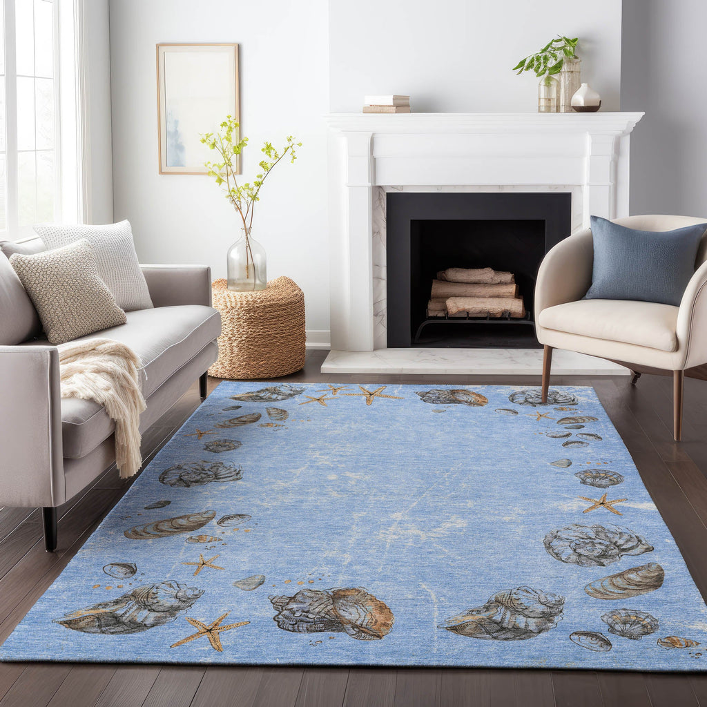 addison mayfield amf188 blue rug