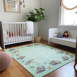 addison mayfield amf188 green rug