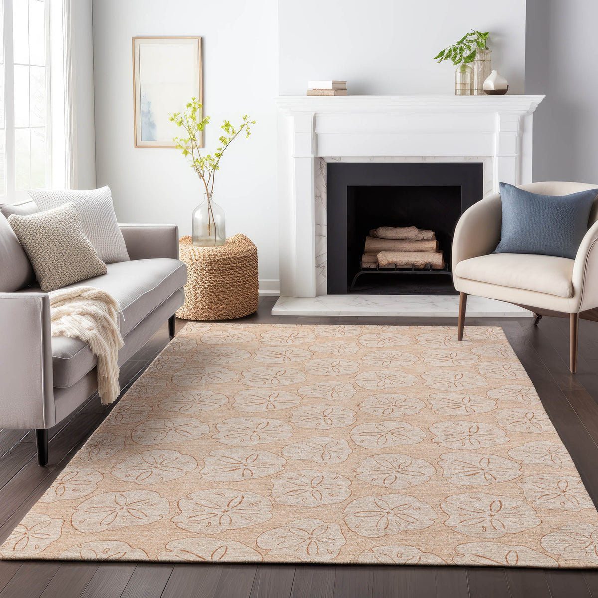 addison mayfield amf189 nectarine rug