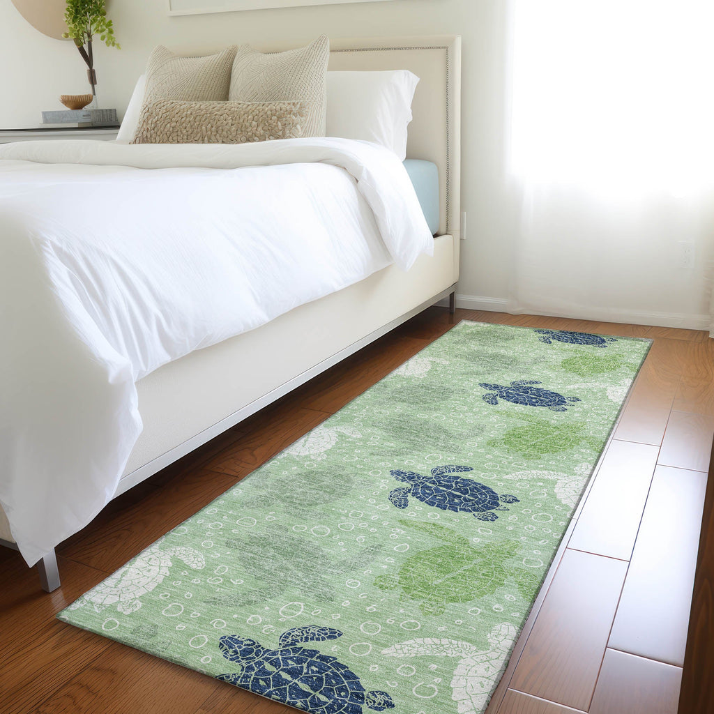 addison mayfield amf192 green rug