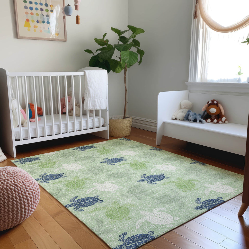 addison mayfield amf192 green rug