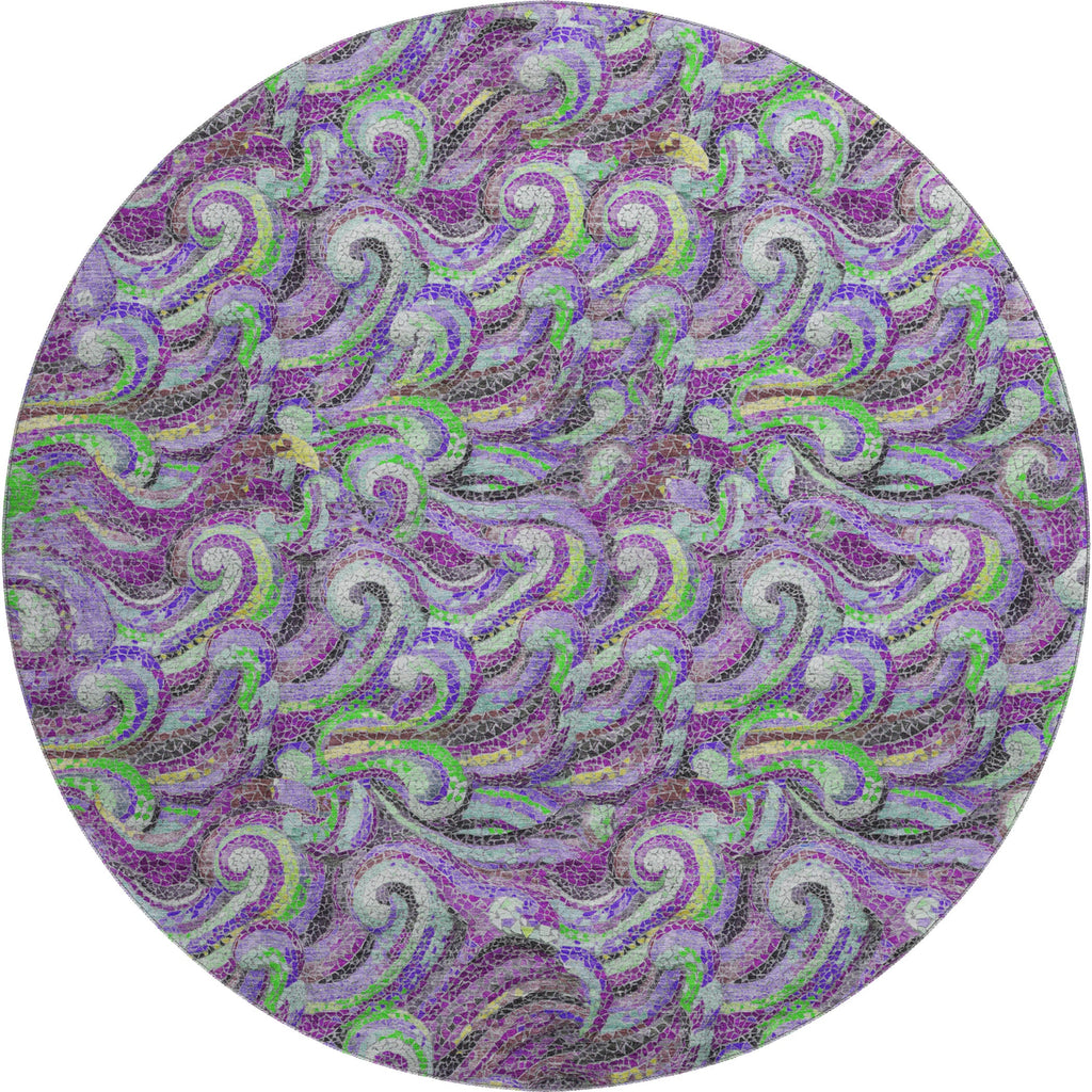 addison mayfield amf193 purple rug