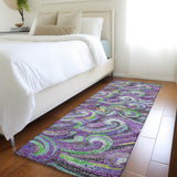 addison mayfield amf193 purple rug