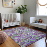 addison mayfield amf193 purple rug