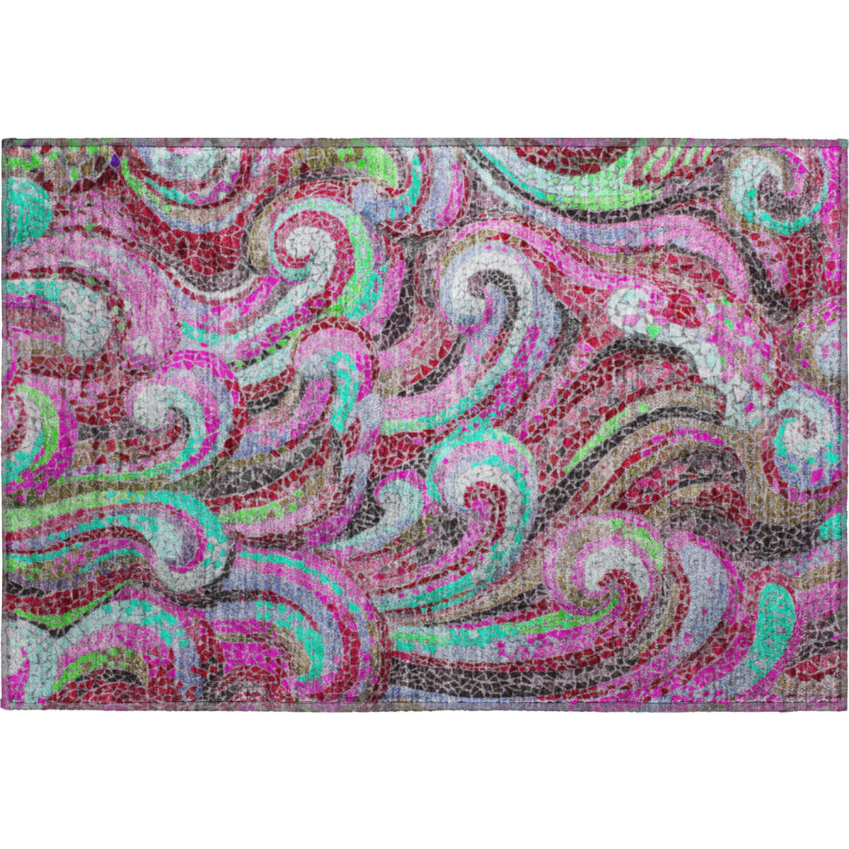addison mayfield amf193 raspberry rug