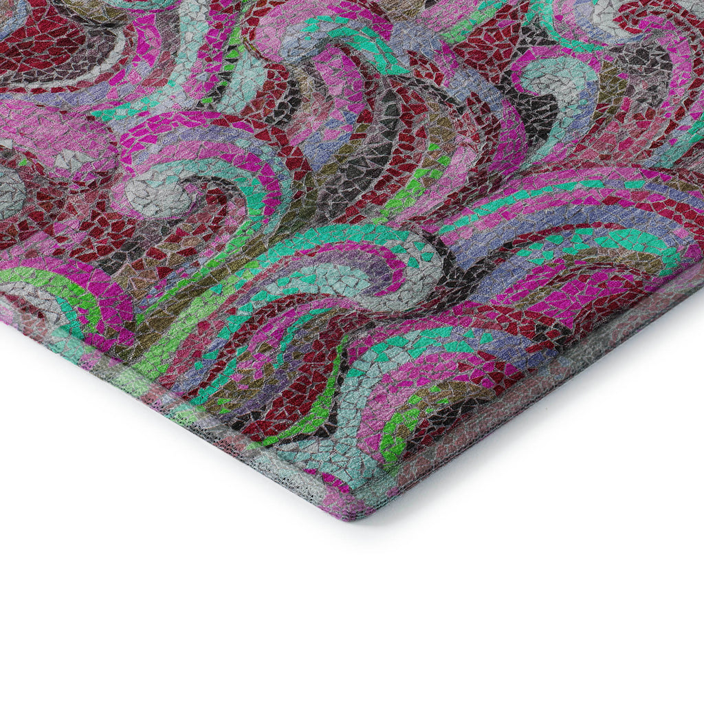 addison mayfield amf193 raspberry rug