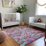 addison mayfield amf193 raspberry rug