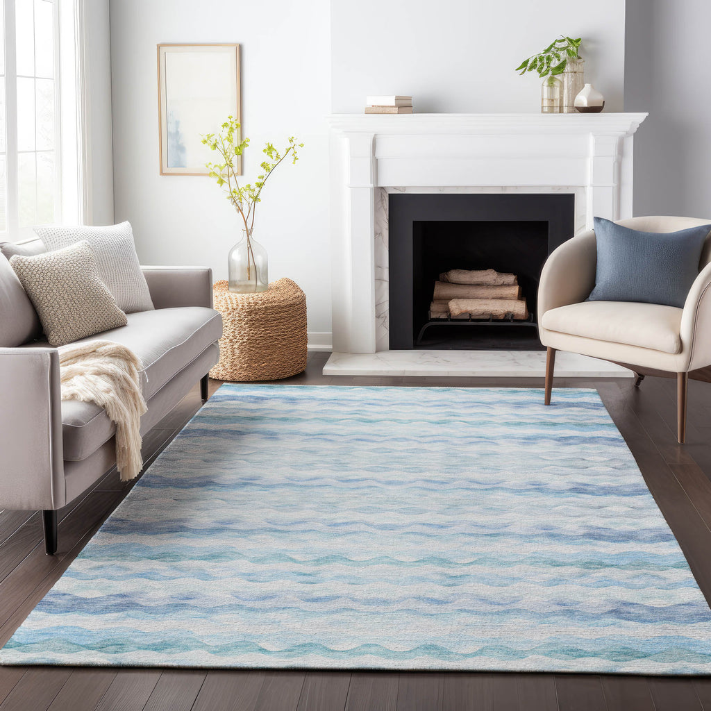 addison mayfield amf195 blue rug