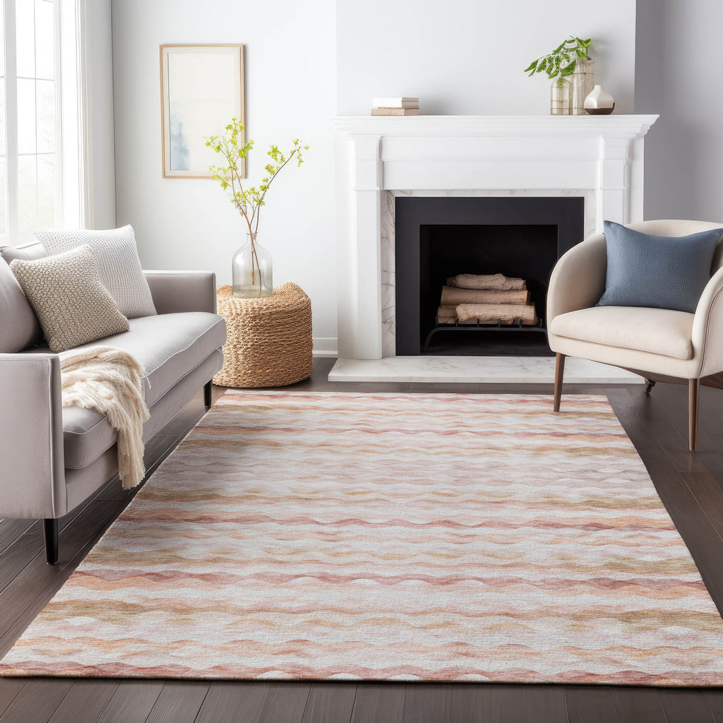 addison mayfield amf195 peach rug