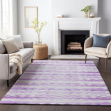 addison mayfield amf195 purple rug