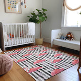 addison mayfield amf204 pink rug