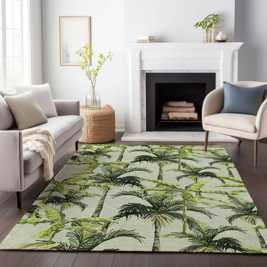 addison mayfield amf205 green rug
