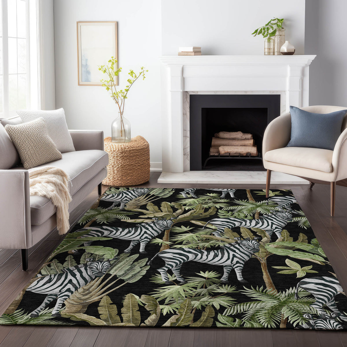 addison mayfield amf208 midnight rug