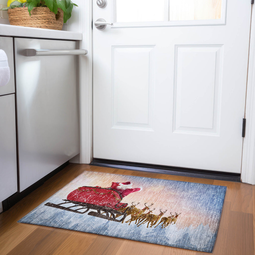 addison mayfield amf212 blue rug
