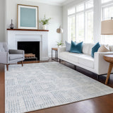 addison mayfield amf33 silver rug