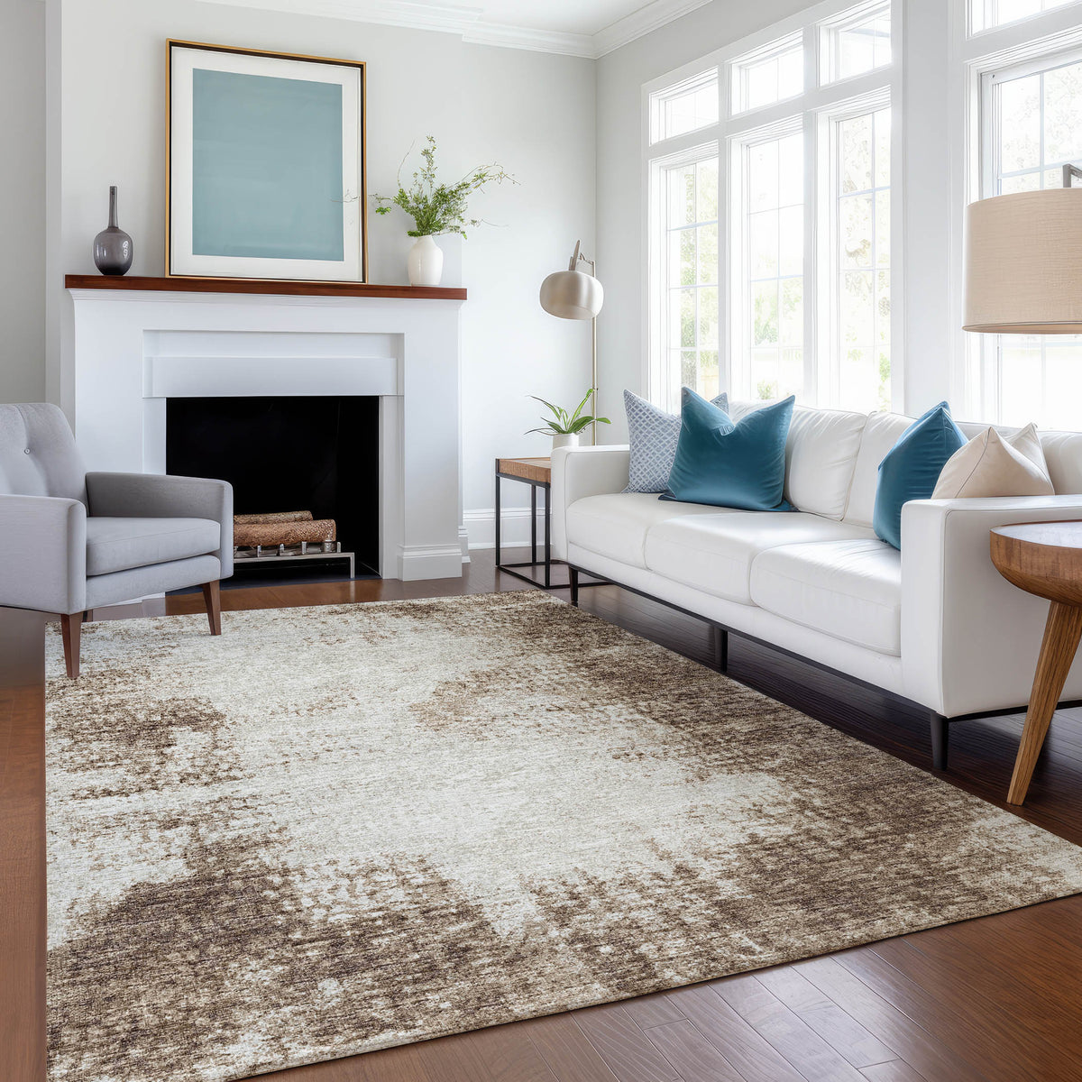 addison mayfield amf34 brown rug