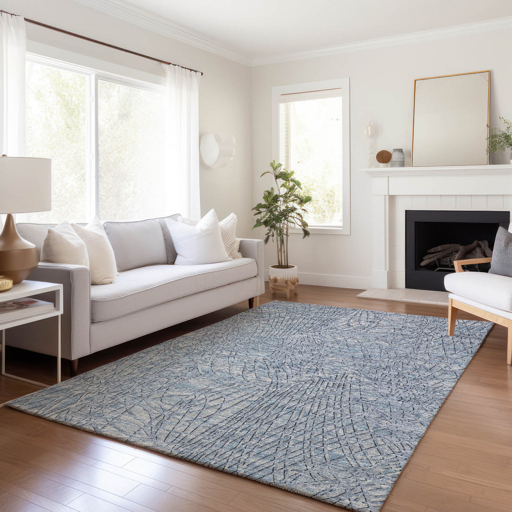 addison mayfield amf35 blue rug