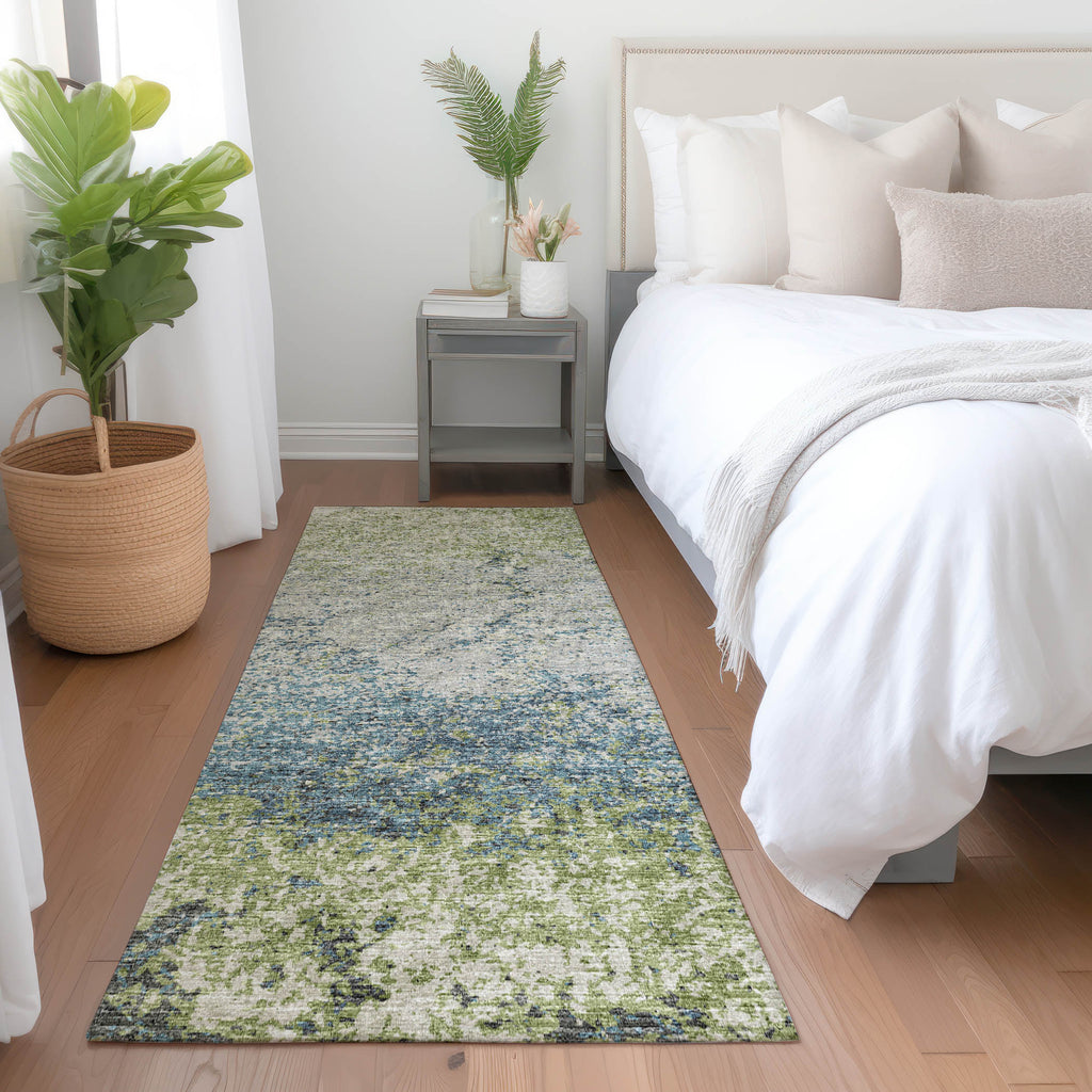 addison mayfield amf36 green rug