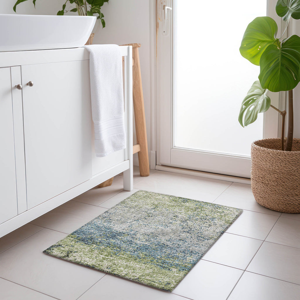 addison mayfield amf36 green rug