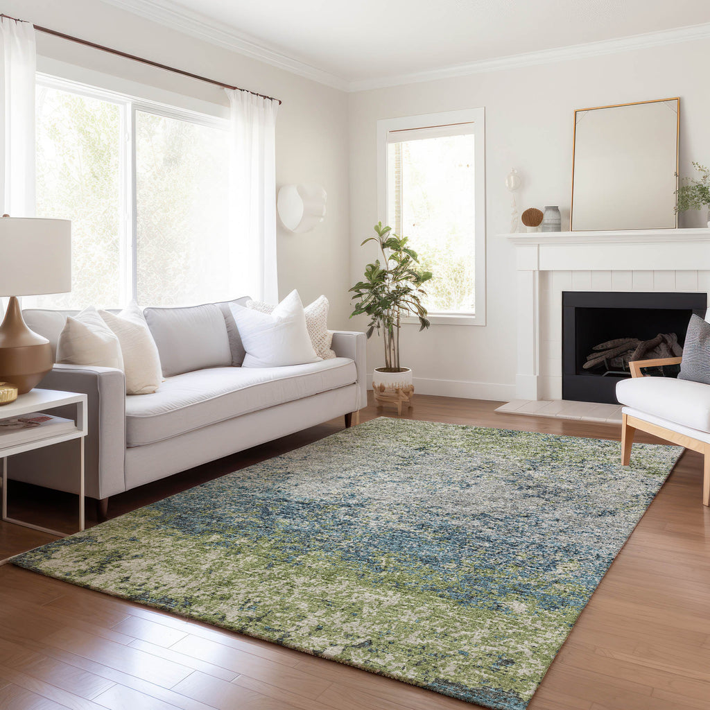 addison mayfield amf36 green rug