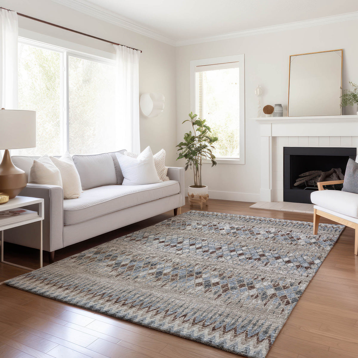 addison mayfield amf38 blue rug