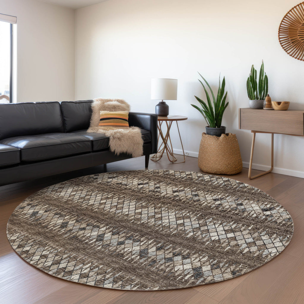 addison mayfield amf38 brown rug