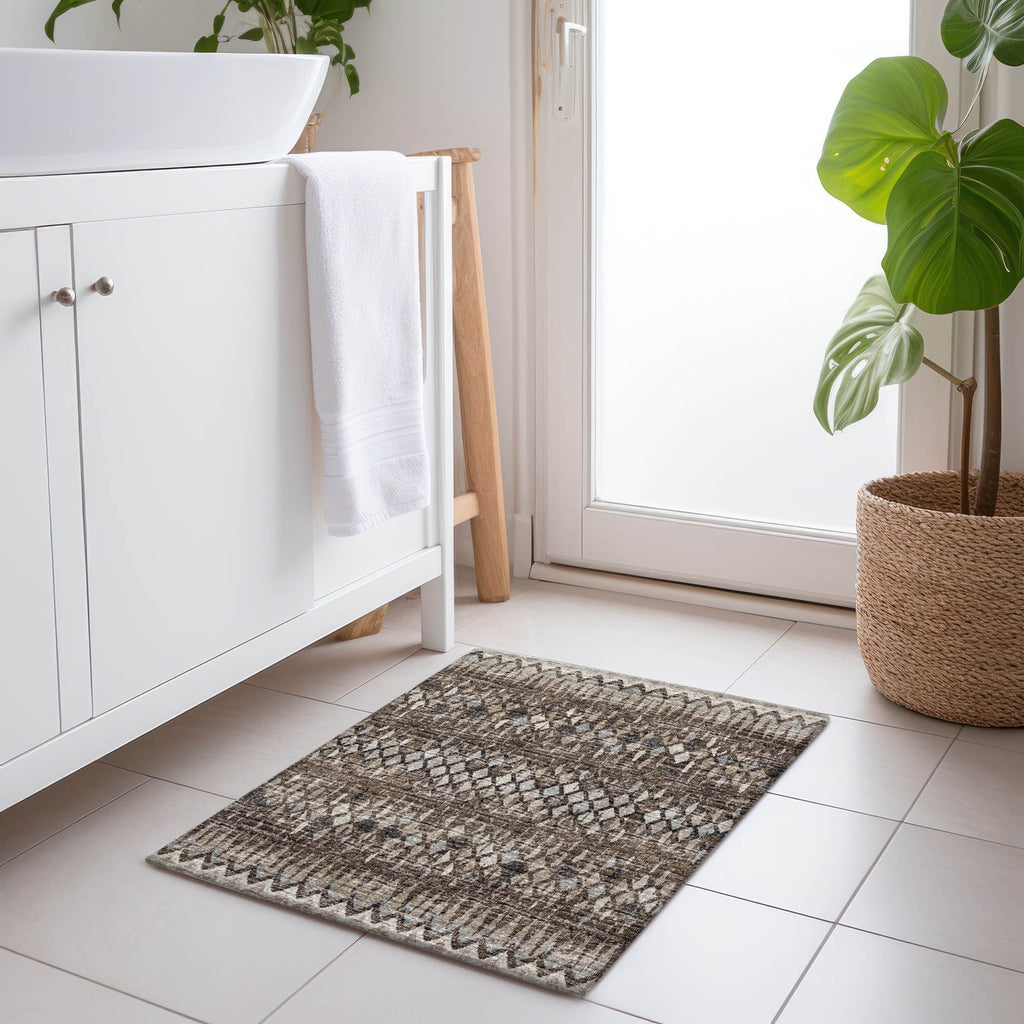 addison mayfield amf38 brown rug