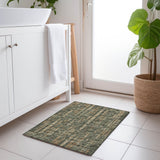 addison mayfield amf39 green rug