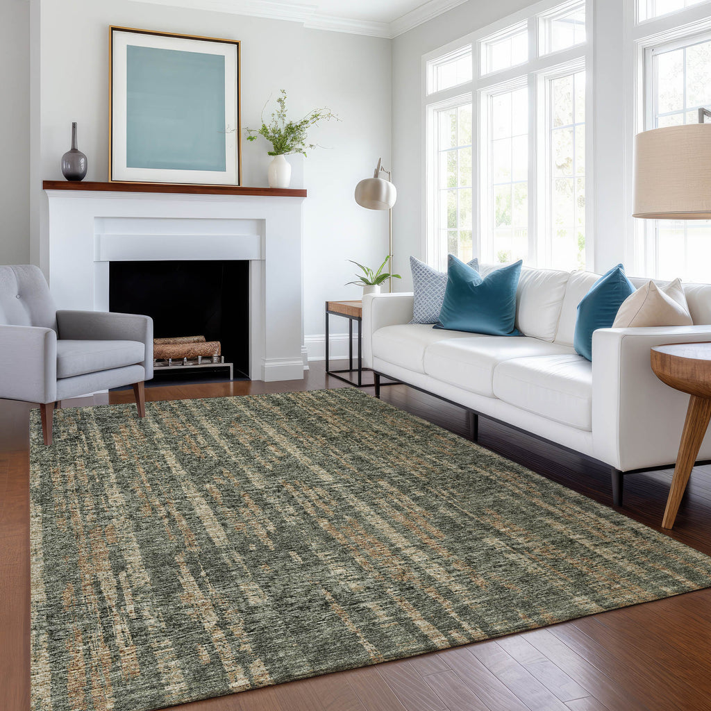 addison mayfield amf39 green rug