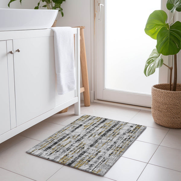 addison mayfield amf39 silver rug