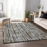 addison mayfield amf39 silver rug