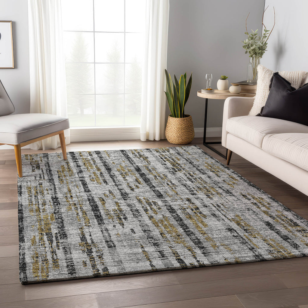 addison mayfield amf39 silver rug
