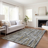 addison mayfield amf39 silver rug