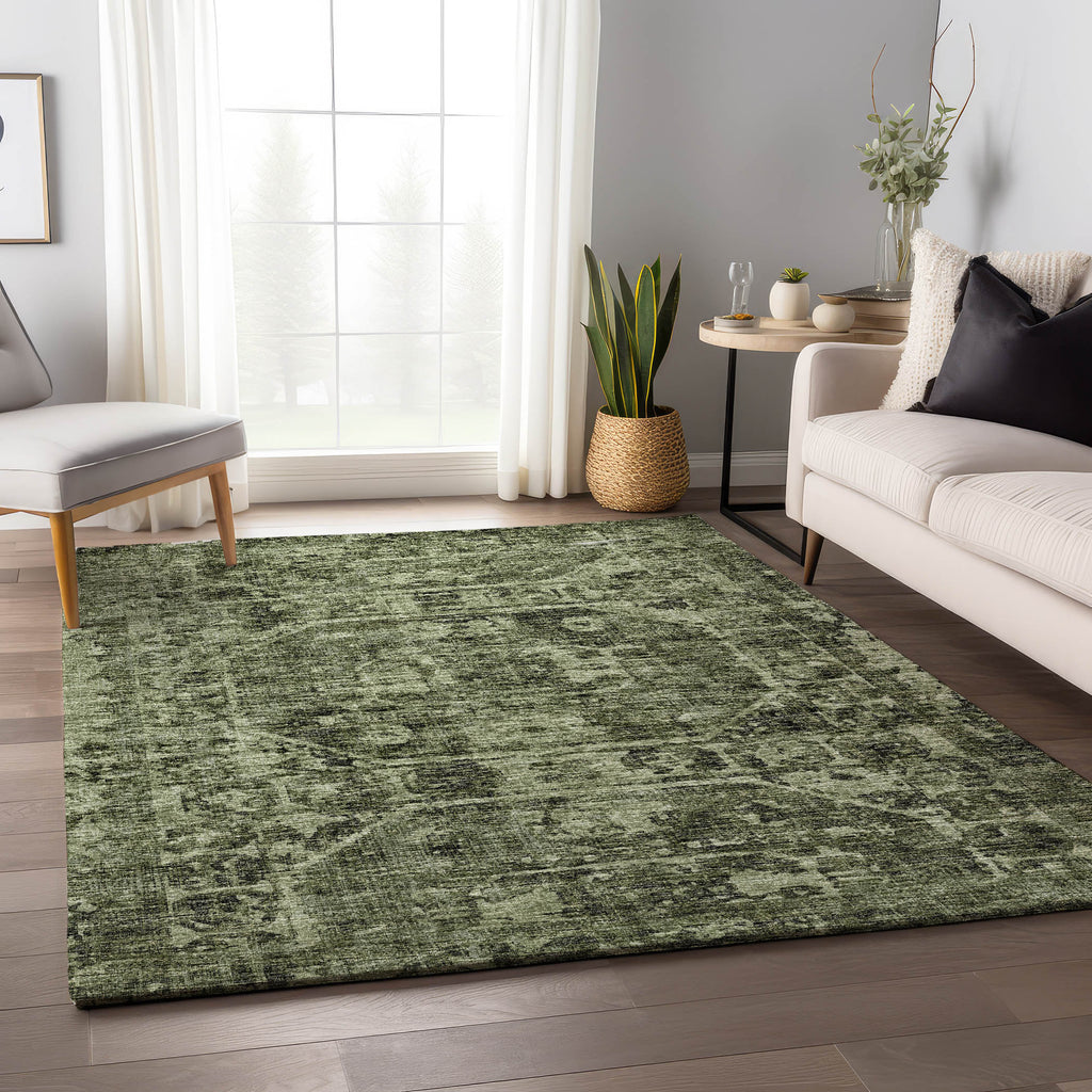 addison mayfield amf41 olive rug