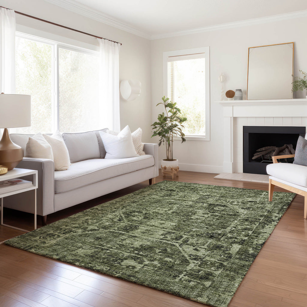 addison mayfield amf41 olive rug