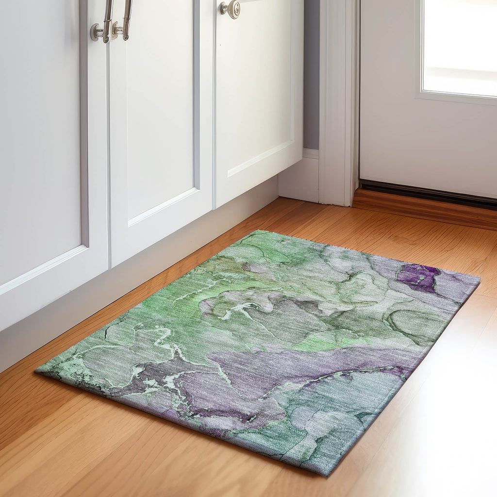 addison mayfield amf500 green rug
