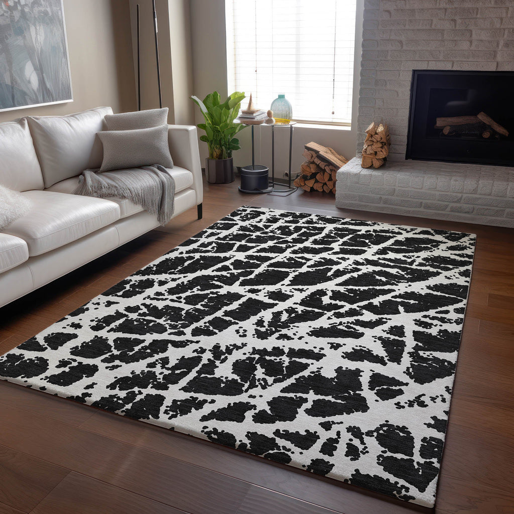 addison mayfield amf501 black rug