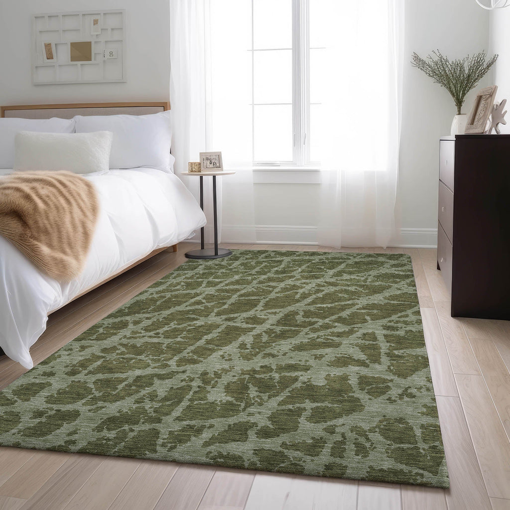 addison mayfield amf501 olive rug