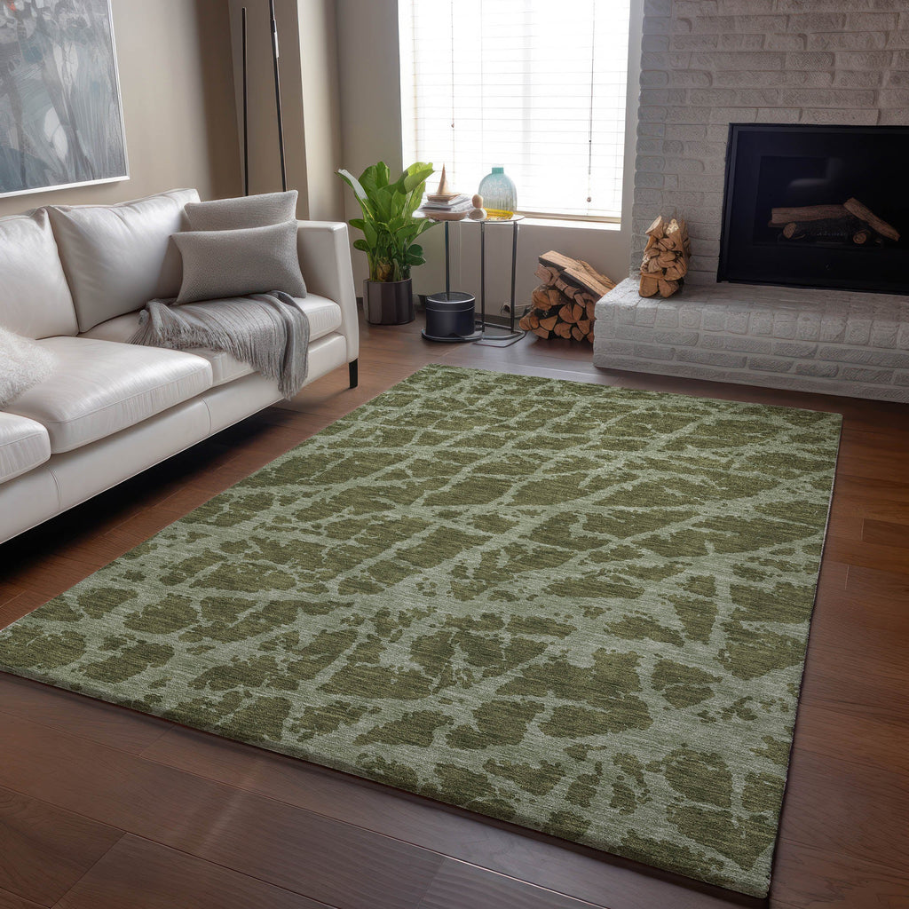 addison mayfield amf501 olive rug