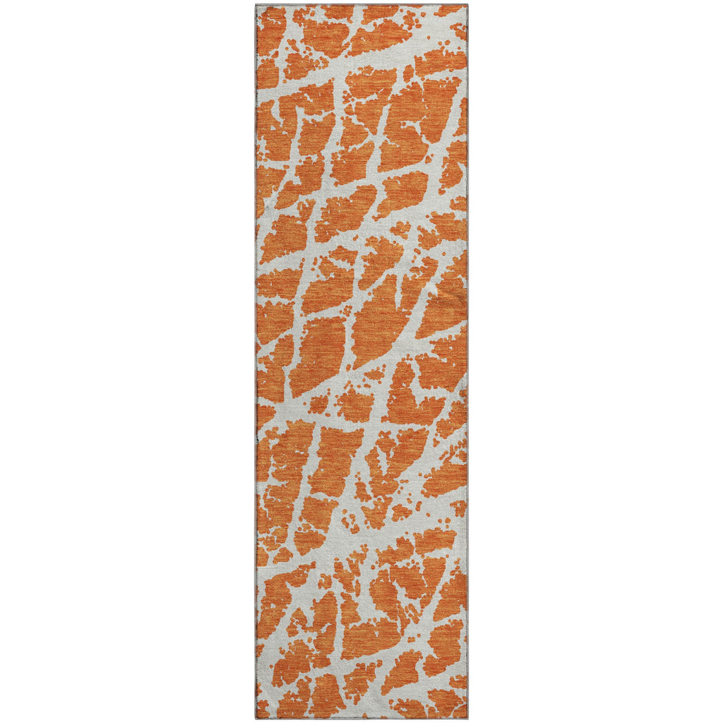 addison mayfield amf501 orange rug