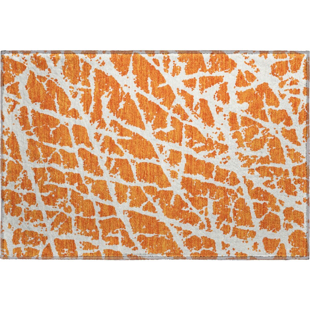 addison mayfield amf501 orange rug