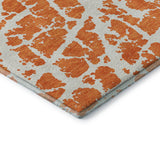 addison mayfield amf501 orange rug