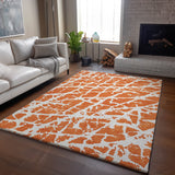 addison mayfield amf501 orange rug