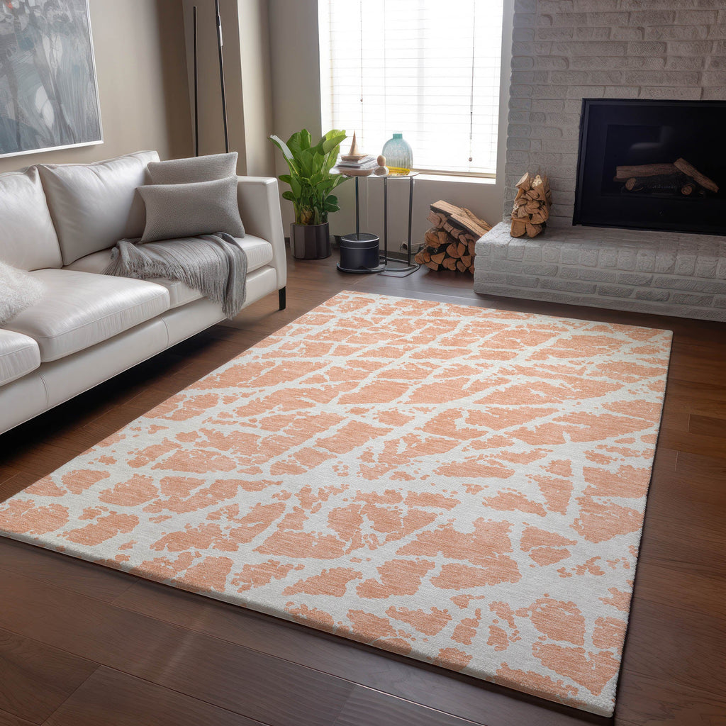 addison mayfield amf501 peach rug