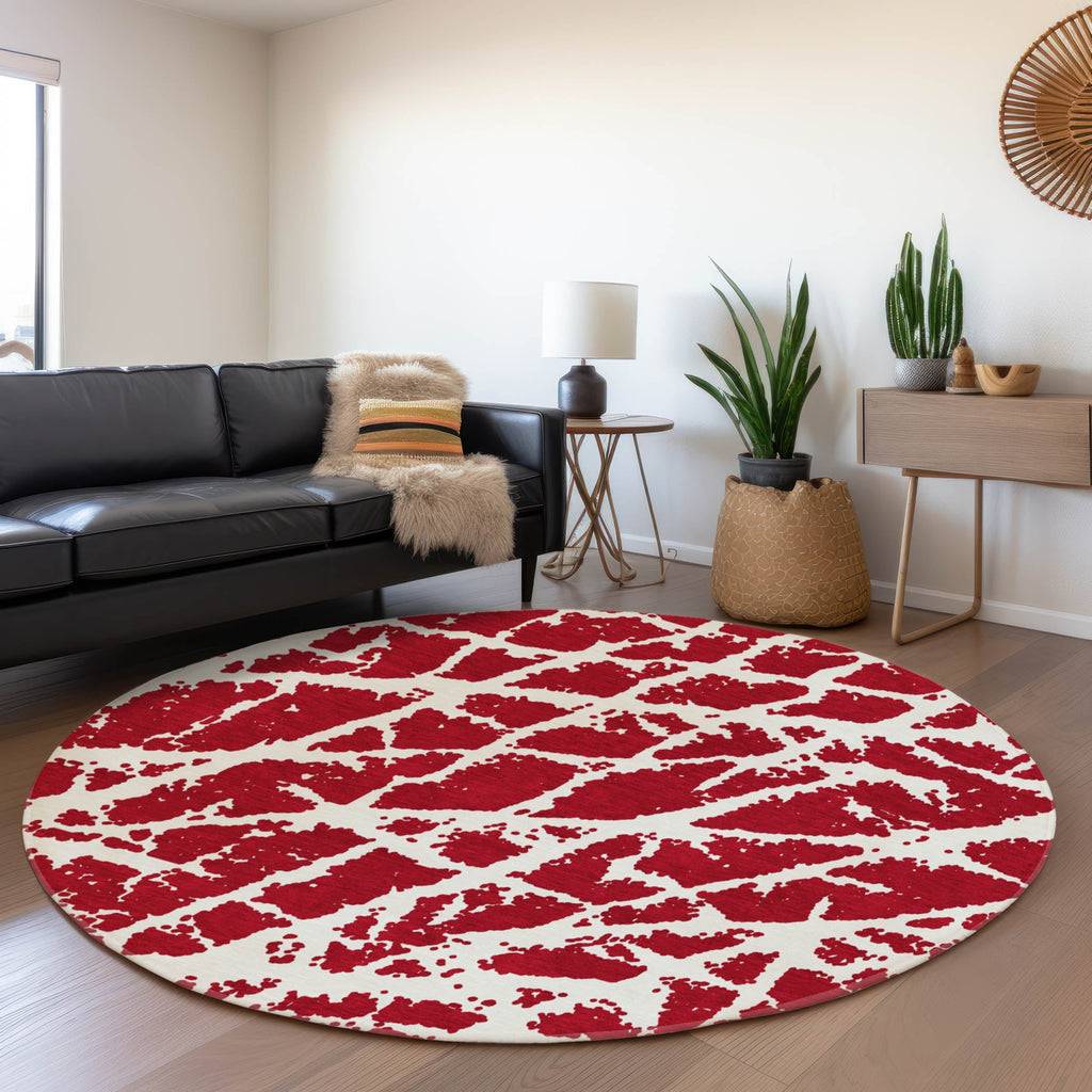 addison mayfield amf501 red rug