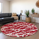 addison mayfield amf501 red rug